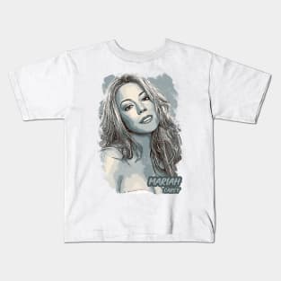 Mariah Carey Art Kids T-Shirt